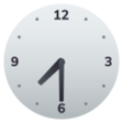 Clock Face Seven-thirty on JoyPixels