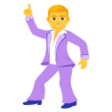 Man Dancing on JoyPixels