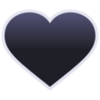 Black Heart on JoyPixels