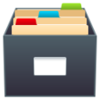 Card File Box on JoyPixels