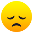 Disappointed Face on JoyPixels