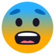 Fearful Face on JoyPixels