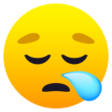 Sleepy Face on JoyPixels