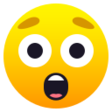 Astonished Face on JoyPixels
