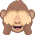 See-no-evil Monkey on JoyPixels