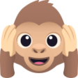 Hear-no-evil Monkey on JoyPixels