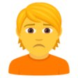 Person Frowning on JoyPixels