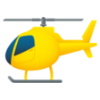 Helicopter on JoyPixels