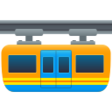 Suspension Railway on JoyPixels