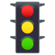 Vertical Traffic Light on JoyPixels