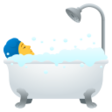 Bath on JoyPixels