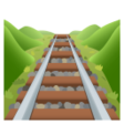Railway Track on JoyPixels