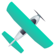 Small Airplane on JoyPixels