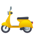 Motor Scooter on JoyPixels