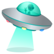 Flying Saucer on JoyPixels