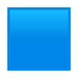 Large Blue Square on JoyPixels
