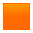 Large Orange Square on JoyPixels