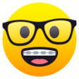 Nerd Face on JoyPixels