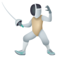Fencer on JoyPixels
