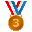 Third Place Medal on JoyPixels