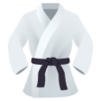Martial Arts Uniform on JoyPixels