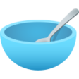 Bowl With Spoon on JoyPixels
