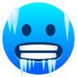 Freezing Face on JoyPixels