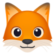 Fox Face on JoyPixels