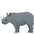 Rhinoceros on JoyPixels