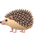 Hedgehog on JoyPixels