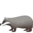 Badger on JoyPixels