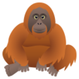 Orangutan on JoyPixels