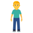 Man Standing on JoyPixels