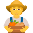 Farmer on JoyPixels