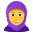 Person With Headscarf on JoyPixels