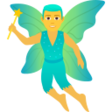 Man Fairy on JoyPixels
