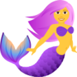 Mermaid on JoyPixels