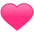 Pink Heart on JoyPixels