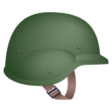 Military Helmet on JoyPixels