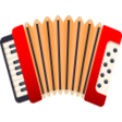Accordion on JoyPixels