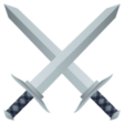 Crossed Swords on JoyPixels