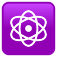 Atom Symbol on JoyPixels