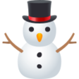 Snowman Without Snow on JoyPixels