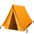 Tent on JoyPixels
