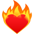 Heart On Fire on JoyPixels