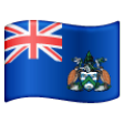 Ascension Island Flag on Samsung One UI