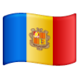 Andorra Flag on Samsung One UI