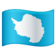Antarctica Flag on Samsung One UI