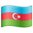 Azerbaijan Flag on Samsung One UI