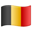 Belgium Flag on Samsung One UI